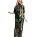 ng2510292 Ng2510292 Ng2510292 Direct From The Manufacturer, Cross-border Bestseller: Middle Eastern Style Loose-fitting Long Dress, Silk Beach_ecoleips.com