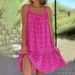 Summer Pastoral Style Floral Sleeveless Camisole Vest Dress_ecoleips.com