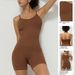 Seamless High-Waist Yoga Bodysuit – Stretchy Racerback Gym Wear For Women (Black/Tan/Beige, S-L) Sweat-Wicking Tech_ecoleips.com