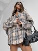 2025 New Plaid Long Sleeve Design Sense Niche Spring Loose Casual Shirt Jacket For Women_ecoleips.com