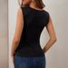 European And American Cross-border 2026 Spring-summer Elegant Cross-pleated Rhinestone Sleeveless Slim-fit T-shirt Top_ecoleips.com
