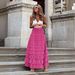 Verve New French Style Long For Women, Autumn Elegant Solid Color High Waist Mesh Cake Skirt, Puffy Midi Skirt_ecoleips.com