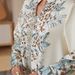 plus Size Women's Fashion Robe Dress SW2608 Long Sleeved Printed with Rhinestones New Style Muslim Clothing_ecoleips.com
