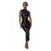 Women's Summer PU Sleeveless Bodycon Dress - Slim Fit High Waist Bandage Dress With Tie Detail - Streetwear Fashion For Casual & Party Wear_ecoleips.com