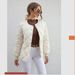 Women's Clothing Short Down Cotton Jacket Women's Short Puffer Jacket Winter Lightweight Quilted Coat Slim Fit Casual Outerwear In White Black Coffee_ecoleips.com