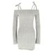 WG127 Cross-Border Independent Station Women's Clothing Elegant Mature Style Strappy Knit Dress For Autumn And Winter_ecoleips.com