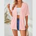 2026 European And American Cross-Border New Women's Casual Solid Color Blouse Shirt_ecoleips.com