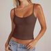 2026 Cross-Border European And American Summer New Women's Round Neck Vest Adjustable Strap Sleeveless Top_ecoleips.com