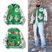 Women's Clothing God's eye embroidered badge loose baseball jacket jacket high street fashion brand jacket trendy_ecoleips.com