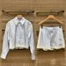 French Style Niche Playful Wavy Edged Openwork Lace Trimmed Collared Shirt And Shorts Set Spring Summer 2026 (26239)_ecoleips.com