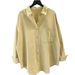 Women's Solid Color Cotton Shirt Korean Style Loose Casual Long Sleeved Top Versatile Spring Autumn Jacket_ecoleips.com
