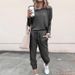 Om9126 Women's Casual Long-Sleeved Solid Color Winter & Autumn Outfit_ecoleips.com