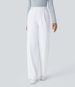 Elegant High-Waisted Straight Leg Pants For Women – Stretchy Office & Casual Trousers, Lightweight Breathable Fabric, Comfort Fit_ecoleips.com