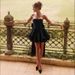 Women's Sexy Strapless Bow Tie Lantern Dress With High Slit For Evening Parties Formal Wear Women's Clothing_ecoleips.com