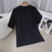Women's Casual round Neck Short Sleeve T-Shirt Multi-Color Solid Loose Printed Fashion Top for Spring/Autumn & Summer_ecoleips.com