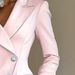 Women's Clothing Double Breasted Slim Fit Blazer Jacket Stylish Elegant New Arrival_ecoleips.com