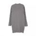 Longline Knit Cardigan With Pockets – Chunky Cable Stitch Open Front Coat For Women (Grey, S-XL) | Cozy Oversized Winter Sweater_ecoleips.com