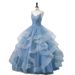 Strapless A-Line Evening Gown – Elegant & Modern (Dusty Blue/Navy/Black/Orange/Red/Champagne/Green, XS-XXXL)_ecoleips.com