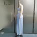 2025 Summer New Sexy Hot Girl Fashion Slim Strapless Tube Top Set For Women_ecoleips.com