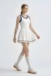 26 Spring And Summer New Outdoor Sports Fashion Tennis Skirt Women's Cross-border Anti-light Yoga Dress With Chest Pads_ecoleips.com