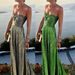 Women's new sexy bust-wrapped gilding party dress INS casual swing dress_ecoleips.com