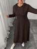 Women's Clothing Plus Size Clothes Elegance Hooded Dress – Women's Bodycon Long Dress With Niche Design, Autumn Streetwear Essential"_ecoleips.com