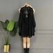 Plus Size Women's Summer New Age-Reducing Cardigan Fashion Sun Protection Clothing Flutter Sleeve Strap Dress Two-Piece_ecoleips.com