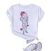 Cross-border Supply Of Plus-size Clothing, New Dreamcatcher Short-sleeve Women's T-shirt_ecoleips.com