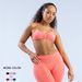 Women's Clothing Backless Halter Neck Sports Bra Camisole Fit Yoga Top In Polyester_ecoleips.com