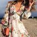 Women's Clothing Style Long Sleeve Dress Deep V Neck Printed Design Long Sleeve For Formal & Casual For Women_ecoleips.com
