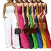High Waist Women's Jumpsuit Sexy Tube Top Sleeveless Wide Leg Casual Summer Holiday Party European American Style AL312_ecoleips.com
