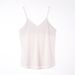 Summer Spring Autumn Camisole Vest Inner Layer Short Sleeve Design Ice Silk Outer V-Neck Top_ecoleips.com