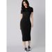 Aria Basics Aria Basics In-stock European American Cross-border And New Women's Fashion Sexy Slim-fit Bodycon Dress_ecoleips.com