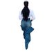 Women's Clothing Fashion Stretch Jeans_ecoleips.com