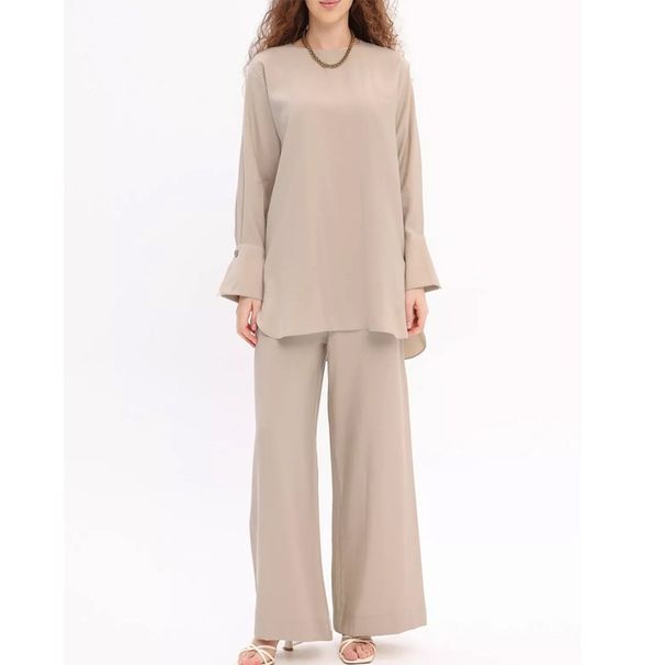 2025 Summer Dubai Muslim Casual Pants Set_ecoleips.com