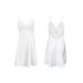 Aria Basics Aria Basics Feiyun European And American New Satin Lace Patchwork Strap Pajamas Women Sexy Nightdress Homewear 547_ecoleips.com