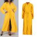 Women's Clothing casual simple dress autumn fashion long sleeve pleated lace loose large size long skirt _ecoleips.com