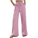 European And American Women's Fashion 2025 Spring Summer New Versatile Solid Color Floor-Length_ecoleips.com