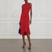 2026 European And American Cross-border Independent Site Elegant Drawstring Sleeveless Party Dress New Model_ecoleips.com