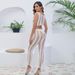 Women's Clothing Hollow Bikini Outerwear Sexy Suit Holiday Style Two Piece Suit_ecoleips.com