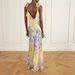 Stylish Ethnic Tribal Pattern Spaghetti Strap Open Back Floral Printed Slim Fit Boho Maxi Dress_ecoleips.com