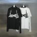 ng2510292 In Stock: American-style Personalized Printed Lace Patchwork Long-sleeve T-shirt For Women, Fashionable Niche Casual_ecoleips.com