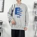 Women's round Neck Fleece Lined Sweatshirts Casual Loose Thickened Stylish Fashionable Versatile Tops for Spring Autumn Winter_ecoleips.com