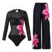 Women’s Long-Sleeve Rash Guard Swimsuit Set – UPF 50+ Sun Protection With Mesh Pants (S-XXL, Quick-Dry & Chlorine-Resistant Fabric)_ecoleips.com