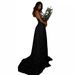 Women's Clothing Dress Wish Sexy V Neck Suspender Lace Dress_ecoleips.com