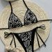 Women's Clothing Sexy Backless Bikini Swimsuit Three Piece Two Piece Set Women's Swimwear For Formal & Casual For Women_ecoleips.com