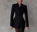 Women's Clothing American Style Long Sleeve Satin Top With Stretch Mesh Skirt Two-Piece Set Thin Polyester Spring/Autumn Summer_ecoleips.com