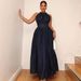 Satin Mermaid Evening Gown High Waist A-Line Dress Back Zipper Stretch Polyester Formal Gown for Women Classic Black XS to XXXL_ecoleips.com