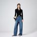 Nanyou High-End Lyocell Wide-Leg For Women, 2025 Spring New Style, Loose, Slimming, Straight-Leg, Floor-Length Jeans_ecoleips.com