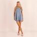 Women's Clothing Spring/Summer Women's Style Sleeveless High-Waisted Loose Denim Shorts Set For Formal & Casual For Women_ecoleips.com